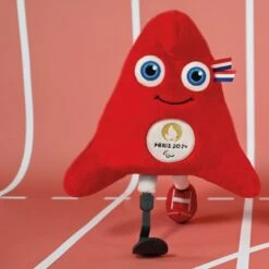 Doudou Et Compagnie - Peluche Mascotte Para JO Paris 2024 - 28 Cm