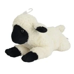 Nicotoy Peluche Mouton Agneau Blanc Noir 30 Cm