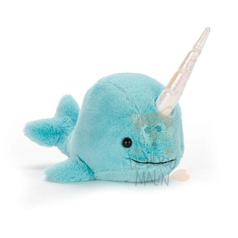 Jellycat Peluche Narval Sea Sorbet Aqua Bleu 1 Jellycat Peluche Narval Sea Sorbet Aqua Bleu