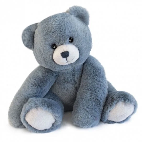 Histoire D'ours - Peluche Ours Oscar Blue Jean 25 Cm 1 Histoire D'ours - Peluche Ours Oscar Blue Jean 25 Cm