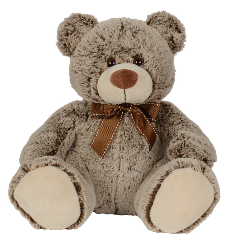 Nicotoy Peluche Ours Ruban Marron 30 Cm 1 Nicotoy Peluche Ours Ruban Marron 30 Cm