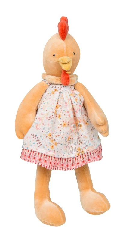 Moulin Roty La Grande Famille Félicie La Poule Peluche Robe Orange 30 Cm 1 Moulin Roty La Grande Famille Félicie La Poule Peluche Robe Orange 30 Cm