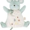 Kaloo - Petites Chansons - Doudou Marionnette Souris Verte 25 Cm
