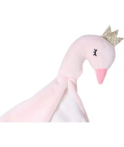 Tryco - Doudou Plat Ivy Le Cygne - Rose Blanc 30 Cm -Boutique De Poupées plat20ivy20cygne2020rose20blanc203020cm 1