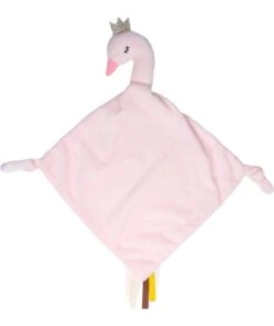 Tryco - Doudou Plat Ivy Le Cygne - Rose Blanc 30 Cm -Boutique De Poupées plat20ivy20cygne2020rose20blanc203020cm