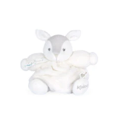 Kaloo - Plume - Doudou Peluche Biche Faon Blanc 20 Cm