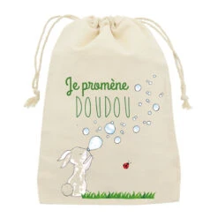 Sac à Doudou - Je Promène Doudou - 25*30 Cm