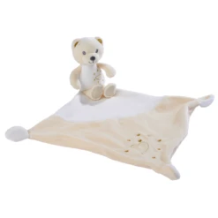 Nicotoy Sparkle Peluche Avec Doudou Ours Beige Rosé 45 Cm -Boutique De Poupées sparkle20peluche20avec20ours20beige204520cm 2