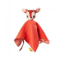 Lilliputiens - Stella La Biche - Doudou Plat Orange En Coton Biologique 25 Cm -Boutique De Poupées stella20biche2020plat20orange20en20coton20biologique202520cm 1