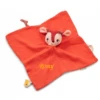 Lilliputiens - Stella La Biche - Doudou Plat Orange En Coton Biologique 25 Cm
