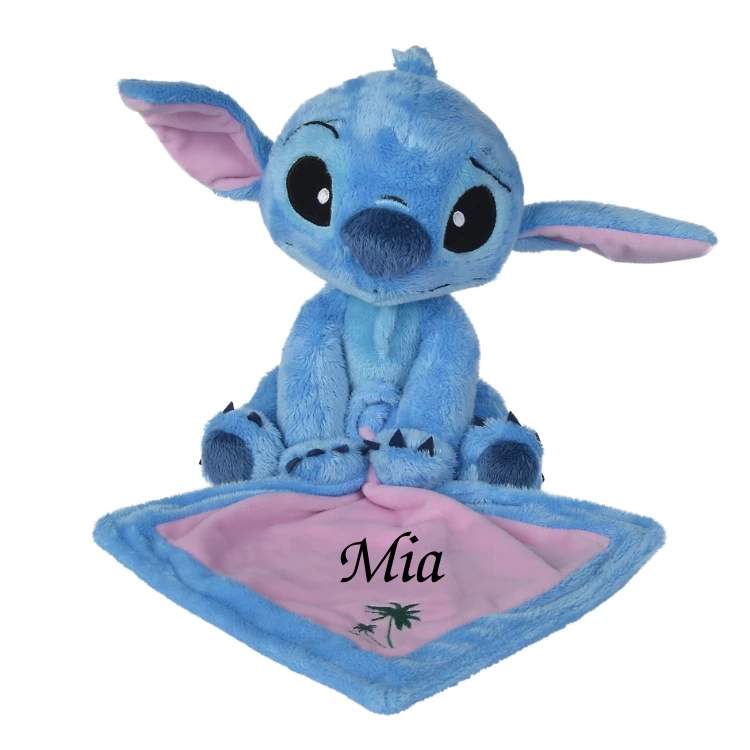 Disney Stitch Peluche Avec Doudou Bleu Rose Palmier 25 Cm 1 Disney Stitch Peluche Avec Doudou Bleu Rose Palmier 25 Cm