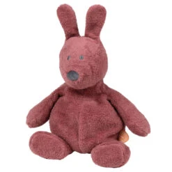 Nattou - Susie Et Bonnie - Peluche Lapin éponge Vieux Rose 30 Cm