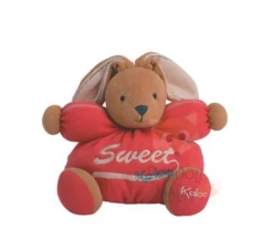 Kaloo Sweet Life Peluche Lapin Rouge 30 Cm