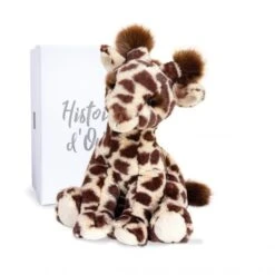 Histoire D'ours - Terre Sauvage - Peluche Lisi La Girafe Marron 30 Cm