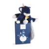 Doudou Et Compagnie - Tiwipi - Doudou Mouchoir Loup Bleu 20 Cm