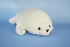 Histoire D'ours - Trésors Marins - Peluche Bébé Phoque Blanc 30 Cm -Boutique De Poupées tresors20marins2020peluche20bebe20phoque20blanc203020cm 1