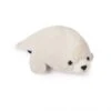 Histoire D'ours - Trésors Marins - Peluche Bébé Phoque Blanc 30 Cm