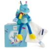 Doudou Et Compagnie - Tropi'COOL Crocodile Doudou Mouchoir Vert