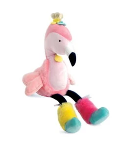Doudou Et Compagnie - Tropi'COOL Flamant Rose Peluche 55 Cm