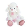 Histoire D'ours Twist Roxane Le Caniche Peluche Rose -35 Cm