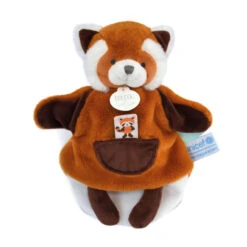 Doudou Et Compagnie - UNICEF - Doudou Marionnette Panda Roux -Boutique De Poupées unicef2020marionnette20panda20roux 1
