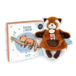 Doudou Et Compagnie - UNICEF - Doudou Marionnette Panda Roux -Boutique De Poupées unicef2020marionnette20panda20roux 2