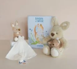 Doudou Et Compagnie - UNICEF - Peluche Kangourou Avec Bébé 25 Cm -Boutique De Poupées unicef2020peluche20kangourou20avec20bebe202520cm 3