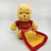Disney - Winnie L'ourson - Peluche Avec Doudou Jaune Rouge 30 Cm