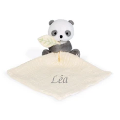 Kaloo - WWF - Doudou Mouchoir Coton Bio Panda 25 Cm